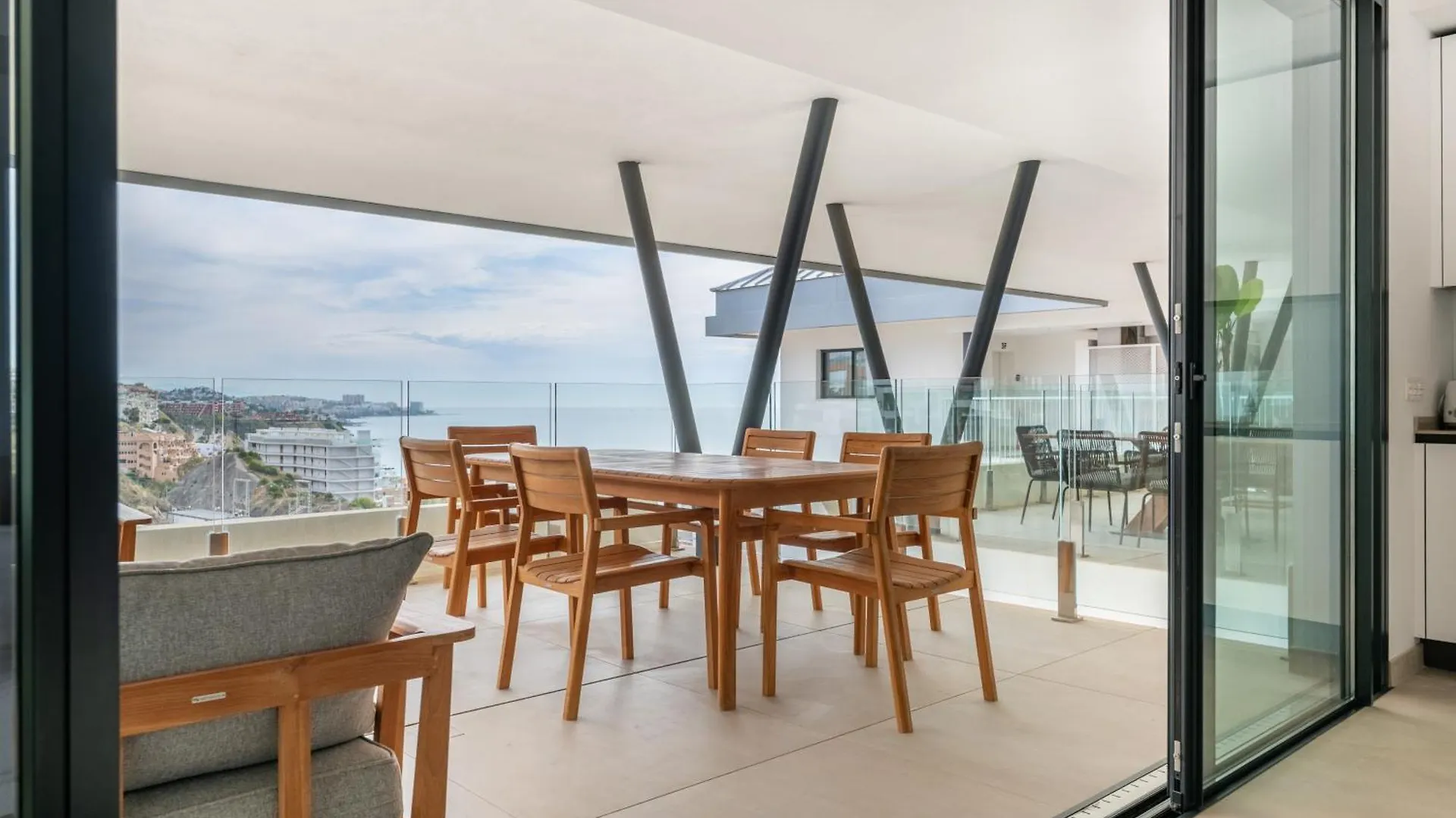 Horizon Apart 3 Bedrooms Penthouse Sea View Fuengirola Apartment